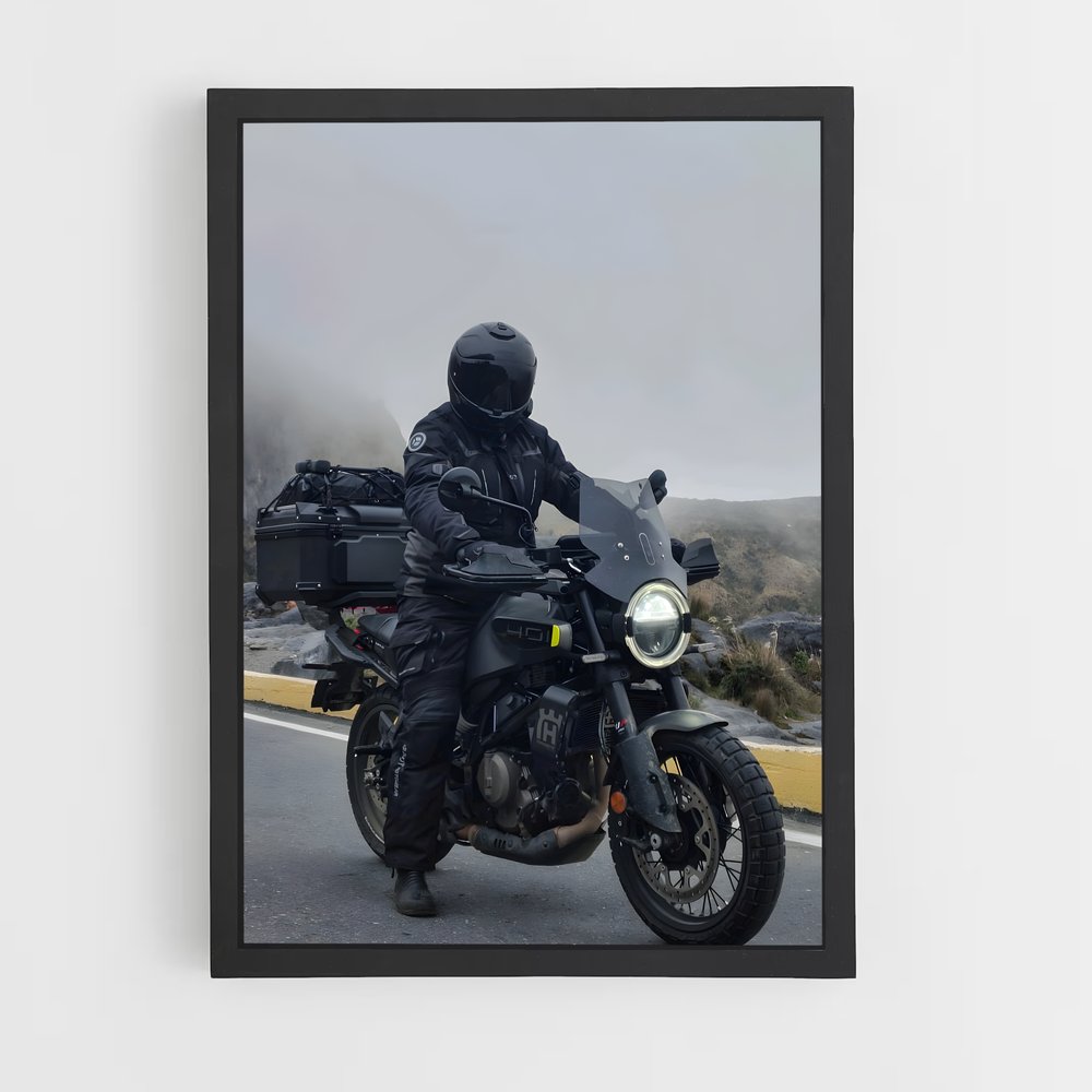 Poster Ride the Dawn – affiche Husqvarna (vue 2)